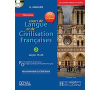 G Mauger Blue Cours de Langue et de Civilization Francaise 2 with Cd (lecon 15-25)