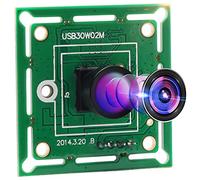 G Module de caméra USB 60 fps 0,3 mp - Module webcam VGA - Objectif 480P 120 degrés - Objectif USB avec appareil photo - Super min - Carte vidéo intégrée - Windows Android Mac Linux Raspberry Pi Web