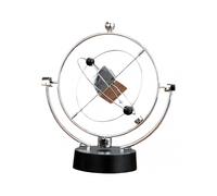 (G)Motion Machine Freestanding Rotatable Wrought Iron Frame Physics Celestial Ball Perpetual Motion Toy Home Decoration