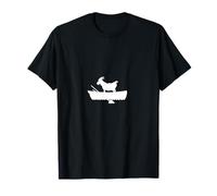 G.O.A.T. Chèvre dans Le Bateau T-Shirt