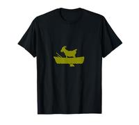 G.O.A.T. Chèvre dans Le Bateau T-Shirt