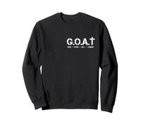 G.O.A.T God Over All Thing Minimalist Christian Bible Dire Sweatshirt