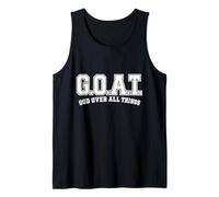 G.O.A.T God Over All Things Christian Faith Citation Débardeur