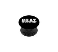G.O.A.T God Over All Things Christian Faith Citation PopSockets PopGrip Adhésif