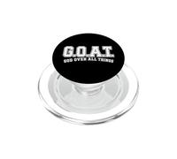G.O.A.T God Over All Things Christian Faith Citation PopSockets PopGrip pour MagSafe