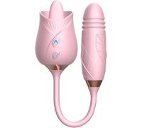 Ǵ̣ôdë Fémmé Šèẋ Tôýs Vîbratión låņgúê Clitorial V b pour Femmes Bâton de succion de Vîbratións stimulant, avec fonction de télécommande sans fil pour femme, USB, 100% étanche, sain et sûr J9