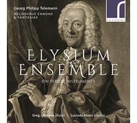 Telemann: Melodious Canons [Elysium Ensemble; Lucinda Moon; Greg Dikmans] [Resonus Classics: Res10207]