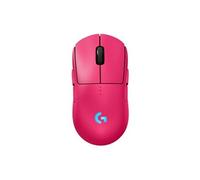 G PRO 2 - Souris - jeux - droitiers et gauchers - optique - 8 boutons - sans fil, filaire - 2.4 GHz, USB - récepteur USB Logitech LIGHTSPEED - rose