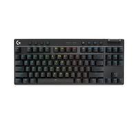 G PRO X TKL - Clavier - jeux - backlit - sans fil - 2.4 GHz, Bluetooth - QWERTY - International US - commutateur : Tactile - noir