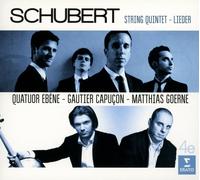 G. QUATUOR EBENE/GOERNE/CAPUCON - STREICHQUINTETT UND LIEDER CD NEUF SCHUBERT