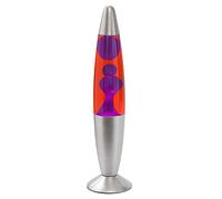 G&S Lampe à Lave, Modèle Ogive Rouge et Violet, H 35 cm