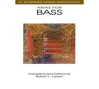 G. schirmer opera anthology - arias for bass