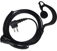 G-Shape Earpiece with Mic Push to Talk (PTT) Headset Walkie Talkie Compatible for Motorola CP88 CP040 GP300 Cls446 Cls1110 Two Way Radio
