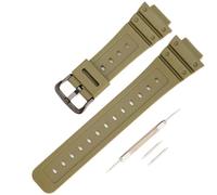 G-Shock Bracelet de montre de rechange pour Casio DW-5900 DW-6100 DW-6695 DW-6900 G-6900 GW-M5610 DW-5600E GW-6900, 16mm, Caoutchouc, Pas de gemme