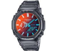 Montre Casio - Hommes - GA-2100TLS-8AER - Etanche 20 Atm - Double affichage - Noir