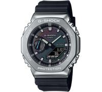 G Shock Gm-2100 Metallic Water Resistant Digital Watch Argent/noir 49.3 × 44.4 × 11.8 mm Unisex