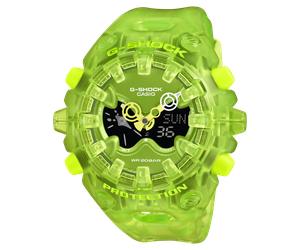 G-SHOCK Montre GA-V01SKE-3A by CASIO | Vert/Couleur transparente