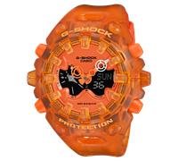 G-SHOCK Montre GA-V01SKE-4A by CASIO | Orange/Couleur transparente