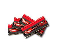 G.SKILL 16 GB DDR3 PC3-19200 2400MHz TridentX série CL10 (10-12-12-31) Quad Channel kit