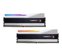 G.Skill Trident Z5 RGB - Kit mémoire 64GB (2x32) DDR5-6400 CL32-39-39-102 argent