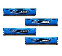 G.SKILL - Ares - RAM PC3-19200 / DDR3 2400 Mhz - 32 Go (4 x 8 Go) - CL11 - Low Profile