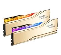 G.Skill Trident Z5 Royal Neo RGB - Kit mémoire 32GB (2x16) DDR5-6400 CL30-39-39-102 or
