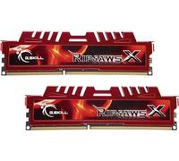 G.Skill - F3-12800CL10D-16GBXL - 16 GB RipjawsX - Mémoire RAM (Kit 2 x 8 Go, DDR3-1600 MHz, PC3 12800, CL 10), Rouge