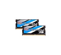 G Skill F4-3200C22D-16GRS Ripjaws Series Lot de 2 barrettes de mémoire DDR4 SO-DIMM DDR4 3200 8 Go 260 broches pour ordinateur portable