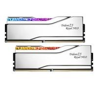 G.Skill Trident Z5 Royal Neo RGB - Kit mémoire 96GB (2x48) DDR5-6000 CL28-36-36-96 argent