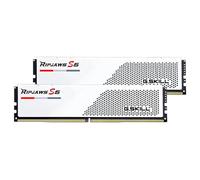 G.Skill Mémoire RAM Ripjaws S5 Kit 64 Go (2x32) DDR5-6000 CL32 Blanc