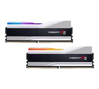 G.Skill Trident Z5 RGB - Kit mémoire 32GB (2x16) DDR5-6800 CL34-45-45-108 argent