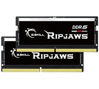 G.SKILL Ripjaws DDR5 SO-DIMM Series DDR5 32 Go (2 x 16 Go) 4800MT/s CL34-34-34-76 1,10 V sans tampon pour ordinateur portable/ordinateur portable SODIMM (F5-4800S3434A16GA2-RS)