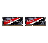 G.Skill Ripjaws F3-1600C9D-8GRSL - DDR3L - kit - 8 Go: 2 x 4 Go - SO DIMM 204 broches - 1600 MHz / PC3-12800 - CL9 - 1.35 V - mémoire sans tampon - non ECC