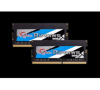 G.Skill Ripjaws - DDR4 - kit - 16 Go: 2 x 8 Go - SO DIMM 260 broches - 2666 MHz / PC4-21300 - CL19 - 1.2 V - mémoire sans tampon - non ECC G