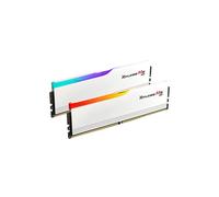 G.Skill - Kit mémoire Ripjaws M5 RGB 32GB (2x16) DDR5-6000 CL28-36-36-96 blanc