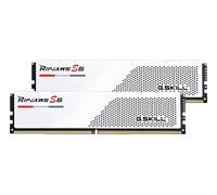 G.Skill Kit mémoire Ripjaws S5 F5-5200J4040A24GX2-RS5W 48 Go (2 x 24 Go) DDR5-5200 CL40 blanc