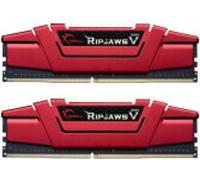 G.Skill Ripjaws V 32GB DDR4-2400Mhz - 32 Go - 2 x 16 Go - DDR4 - 2400 MHz - module 288 broches DIMM - červený