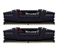G.Skill Ripjaws V - DDR4 - kit - 16 Go: 2 x 8 Go - DIMM 288 broches - 3200 MHz / PC4-25600 - CL15 - 1.35 V - mémoire sans tampon - non ECC - noir classique G