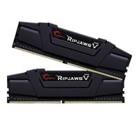 G.Skill Ripjaws V - DDR4 - kit - 16 Go: 2 x 8 Go - DIMM 288 broches - 3200 MT/s / PC4-25600 - CL16 - 1.35 V - mémoire sans tampon - non ECC - noir classique