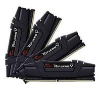 G.Skill Ripjaws V - DDR4 - kit - 32 Go: 4 x 8 Go - DIMM 288 broches - 3600 MHz / PC4-28800 - CL18 - 1.35 V - mémoire sans tampon - non ECC - noir classique G