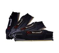 G.Skill Ripjaws V - DDR4 - kit - 64 Go: 4 x 16 Go - DIMM 288 broches - 3600 MT/s / PC4-28800 - CL16 - 1.35 V - mémoire sans tampon - non ECC - noir classique Noir G