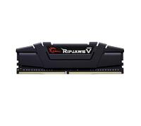 G.SKILL RipjawsV Series DDR4 RAM 32 Go (1 x 32 Go) 2666MT/s CL18-18-18-43 1,20 V Intel AMD Mémoire pour ordinateur de bureau U-DIMM - Noir (F4-2666C18S-32GVK)