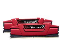 Kit Barrettes mémoire 32Go (2x16Go) DIMM DDR4 G.Skill RipJaws V 2400Mhz (Rouge)