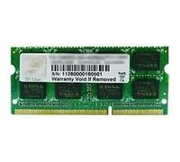 G.Skill SQ Series - DDR3 - module - 8 Go - SO DIMM 204 broches - 1600 MHz / PC3-12800 - CL11 - 1.5 V - mémoire sans tampon - non ECC G