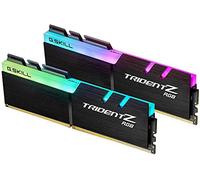GSKILL - Mémoire PC RAM - Trident Z RGB - 32 Go (2X16Go) - 3000 Mhz - DDR4 - CAS 16 (F4-3000C16D-32GTZR)