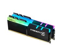 g.skill g.skill trident z rgb series, ddr4-3200 mhz, cl14 - 64 gb dual-kit noir