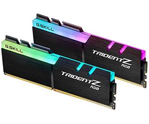 G.Skill Trident Z RGB Series 16 Go (2 x 8 Go) 288 Broches SDRAM DDR4 3200 (PC4-25600) CL14-14-34 1,35 V Dual Channel Desktop Memory Model F4-3200C14D-16GTZRX