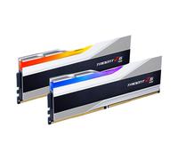 Kit Barrettes mémoire 32Go (2x16Go) DIMM DDR5 G.Skill Trident Z5 RGB 5600MHz (Argent)