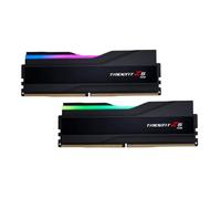 G.Skill Trident Z5 RGB - Kit DDR5 - 32 Go : 2 x 16 Go - DIMM 288 Broches - 6000 MHz/PC5-48000 - Ungepuffert, Noir, F5-6000U3636E16GX2-TZ5RK Mémoire RAM