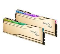 G.Skill Trident Z5 Royal RGB - Kit mémoire 32GB (2x16) DDR5-6000 CL28-36-36-96 or